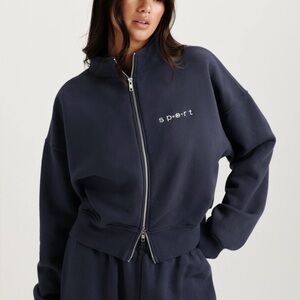 Set Active Midweight Sweats Staple Set Sport Funnel Zip